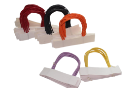 Single twist paper handles