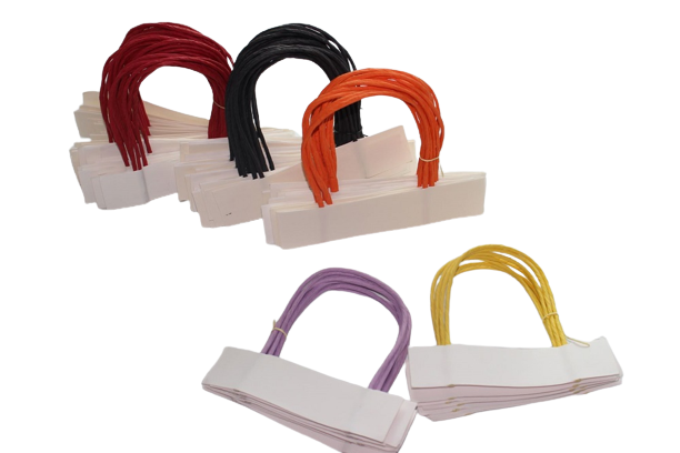 Single twist paper handles